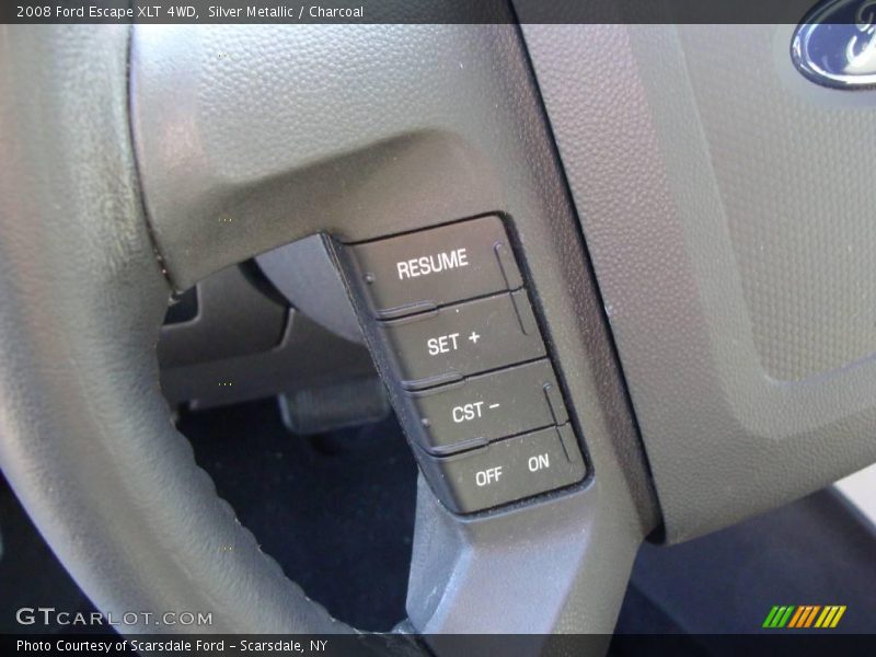 Silver Metallic / Charcoal 2008 Ford Escape XLT 4WD