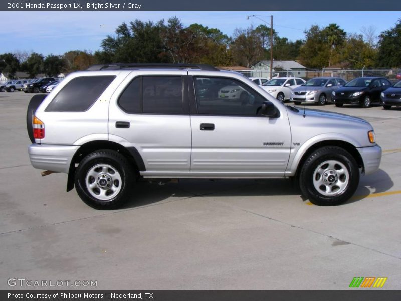 Bright Silver / Gray 2001 Honda Passport LX