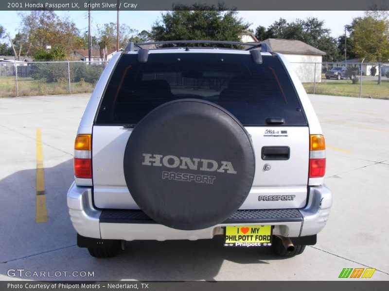 Bright Silver / Gray 2001 Honda Passport LX