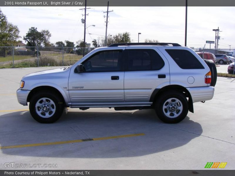 Bright Silver / Gray 2001 Honda Passport LX