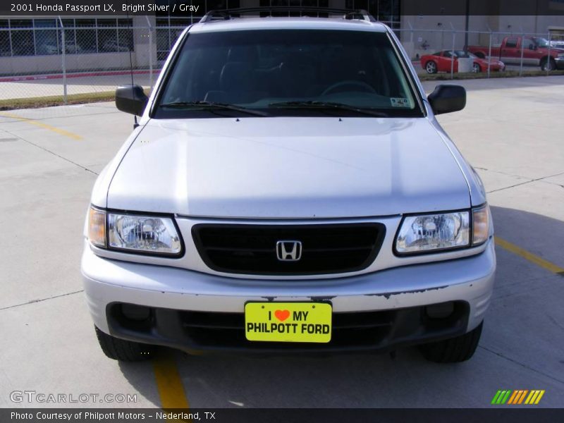 Bright Silver / Gray 2001 Honda Passport LX