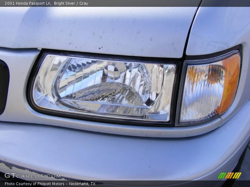 Bright Silver / Gray 2001 Honda Passport LX