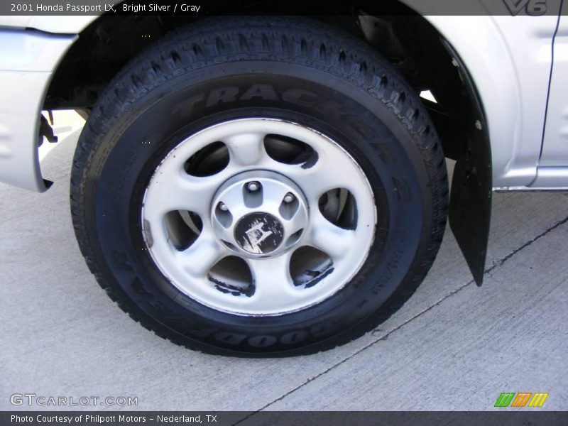 Bright Silver / Gray 2001 Honda Passport LX