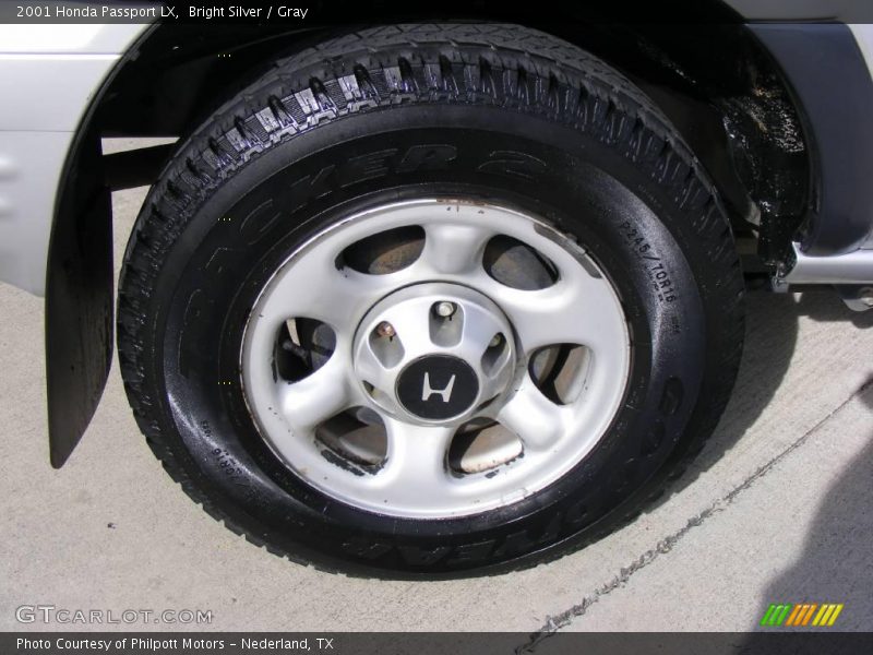 Bright Silver / Gray 2001 Honda Passport LX