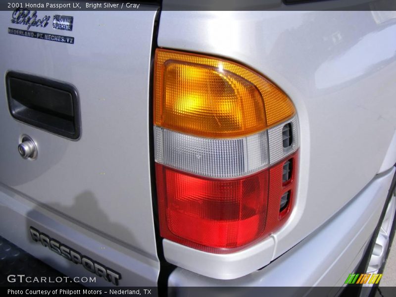 Bright Silver / Gray 2001 Honda Passport LX
