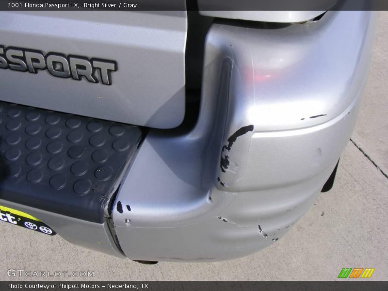 Bright Silver / Gray 2001 Honda Passport LX