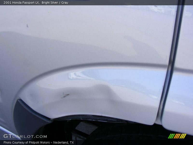 Bright Silver / Gray 2001 Honda Passport LX