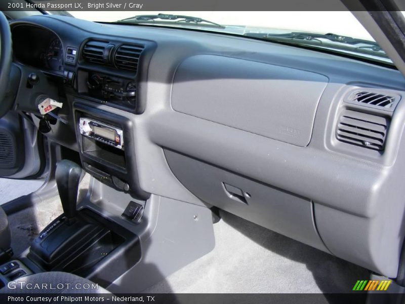 Bright Silver / Gray 2001 Honda Passport LX