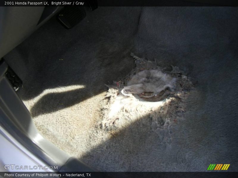 Bright Silver / Gray 2001 Honda Passport LX