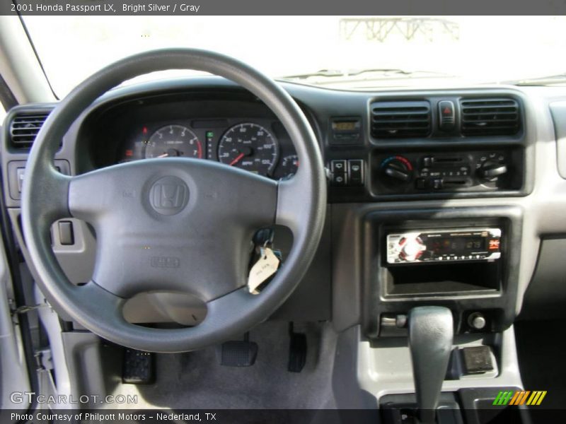 Bright Silver / Gray 2001 Honda Passport LX