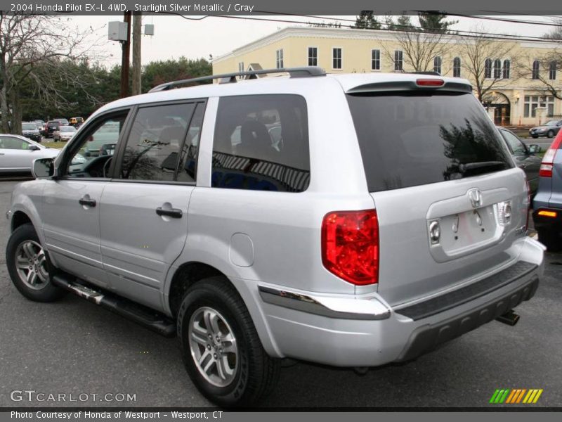 Starlight Silver Metallic / Gray 2004 Honda Pilot EX-L 4WD