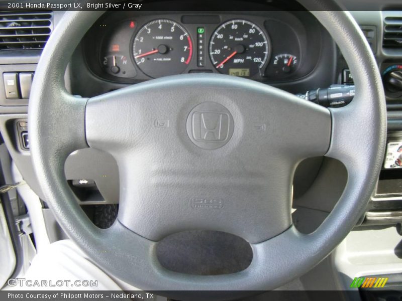 Bright Silver / Gray 2001 Honda Passport LX