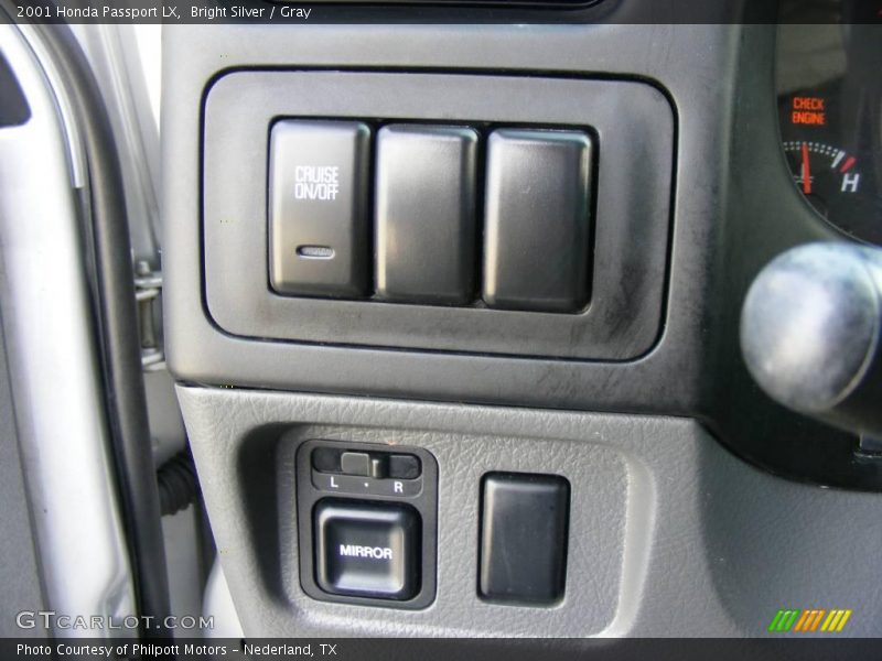 Bright Silver / Gray 2001 Honda Passport LX
