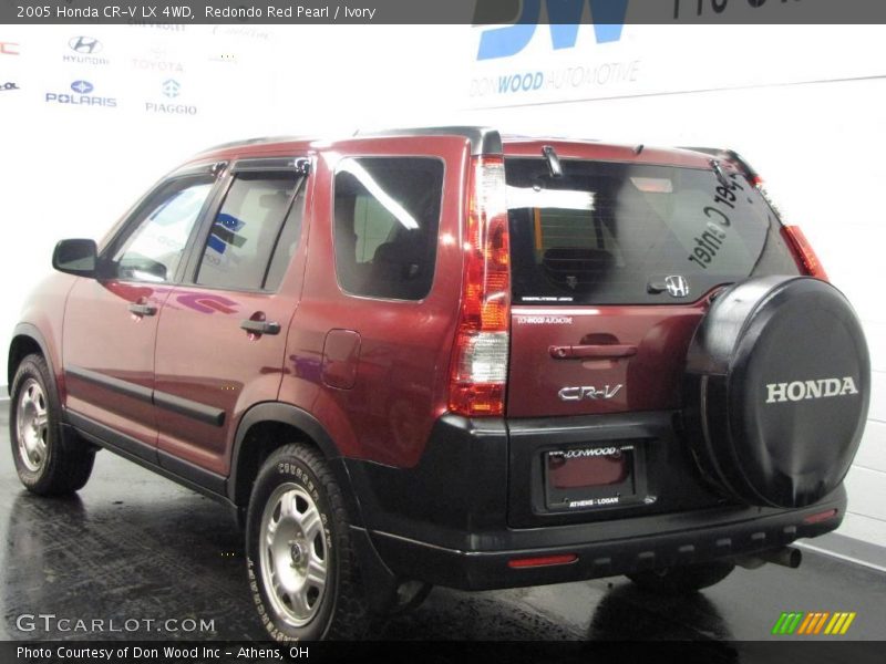 Redondo Red Pearl / Ivory 2005 Honda CR-V LX 4WD