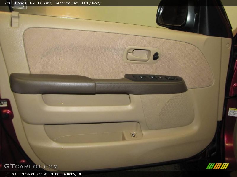 Redondo Red Pearl / Ivory 2005 Honda CR-V LX 4WD