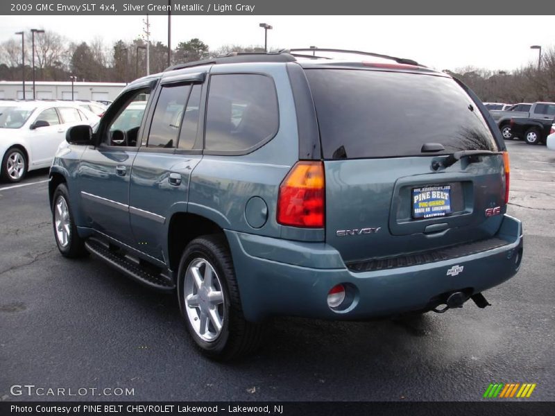 Silver Green Metallic / Light Gray 2009 GMC Envoy SLT 4x4
