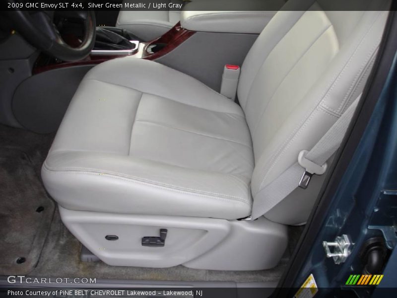 Silver Green Metallic / Light Gray 2009 GMC Envoy SLT 4x4
