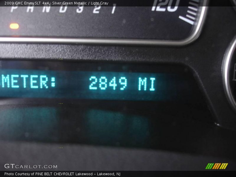Silver Green Metallic / Light Gray 2009 GMC Envoy SLT 4x4