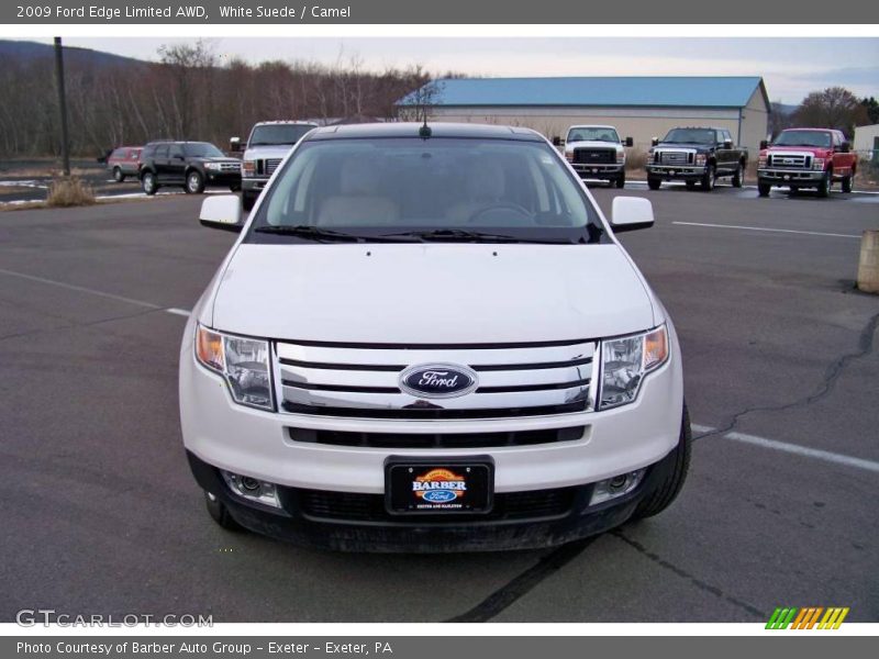 White Suede / Camel 2009 Ford Edge Limited AWD