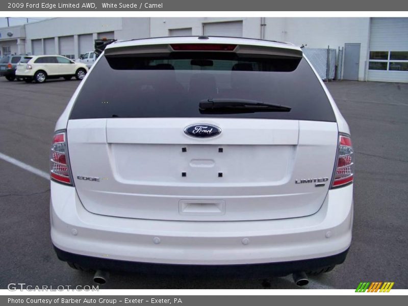 White Suede / Camel 2009 Ford Edge Limited AWD