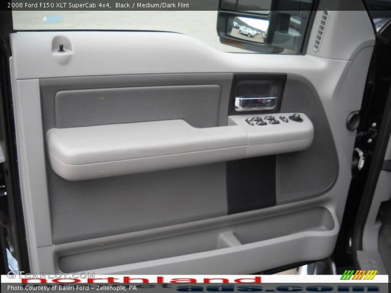 Black / Medium/Dark Flint 2008 Ford F150 XLT SuperCab 4x4