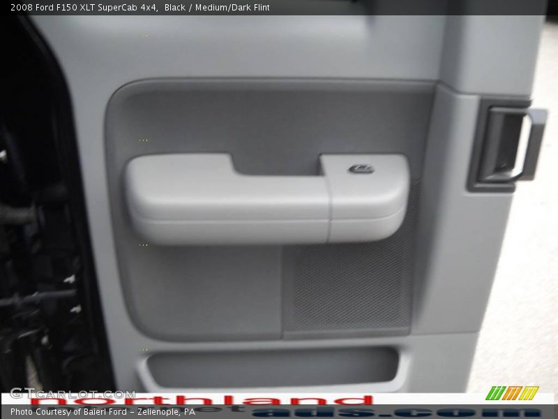 Black / Medium/Dark Flint 2008 Ford F150 XLT SuperCab 4x4