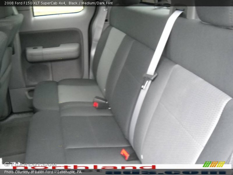 Black / Medium/Dark Flint 2008 Ford F150 XLT SuperCab 4x4