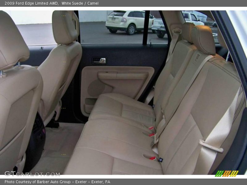 White Suede / Camel 2009 Ford Edge Limited AWD