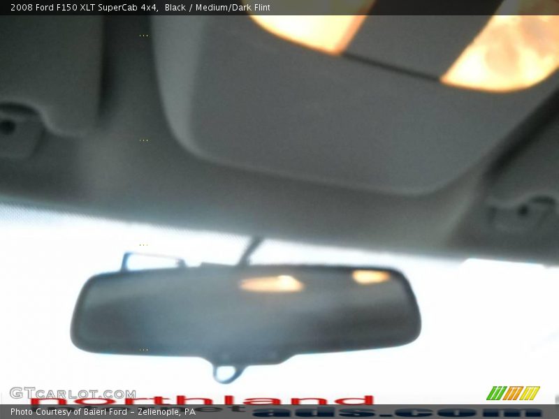 Black / Medium/Dark Flint 2008 Ford F150 XLT SuperCab 4x4