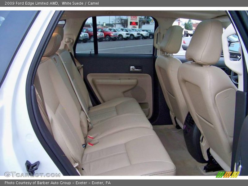 White Suede / Camel 2009 Ford Edge Limited AWD