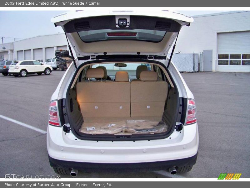 White Suede / Camel 2009 Ford Edge Limited AWD