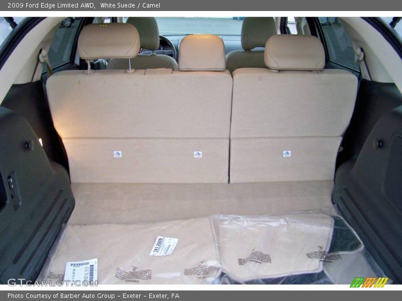 White Suede / Camel 2009 Ford Edge Limited AWD