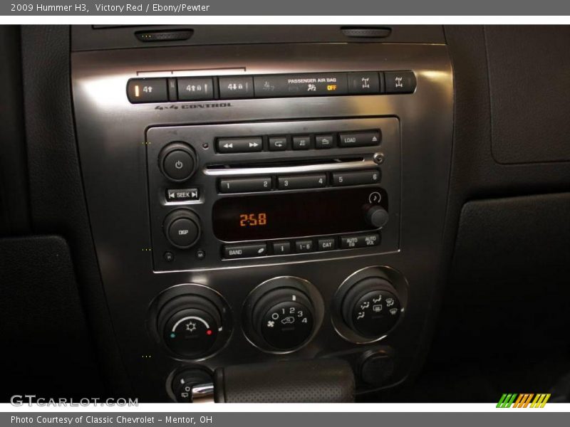 Victory Red / Ebony/Pewter 2009 Hummer H3