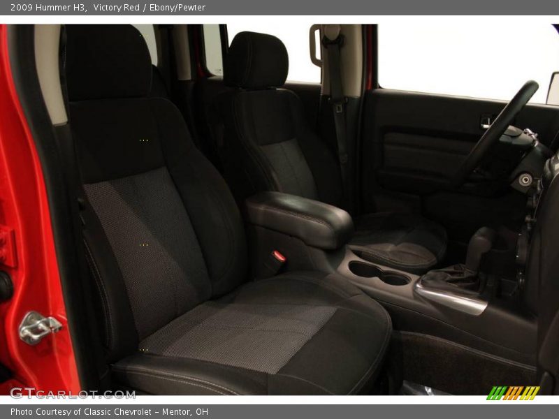 Victory Red / Ebony/Pewter 2009 Hummer H3