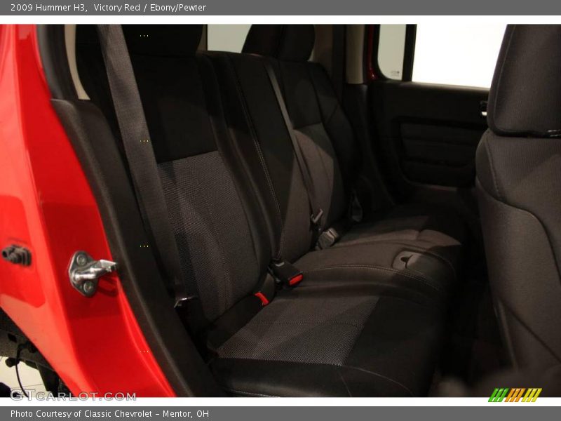 Victory Red / Ebony/Pewter 2009 Hummer H3
