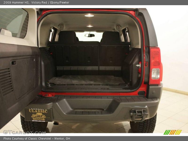 Victory Red / Ebony/Pewter 2009 Hummer H3