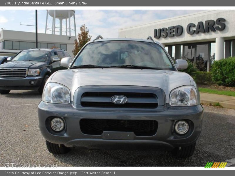 Smart Silver / Gray 2005 Hyundai Santa Fe GLS