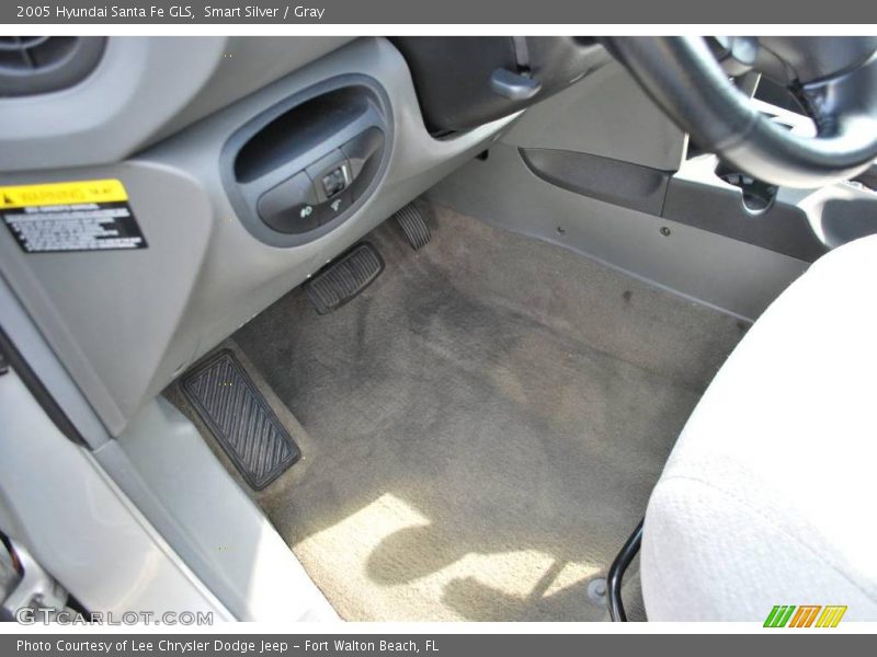 Smart Silver / Gray 2005 Hyundai Santa Fe GLS