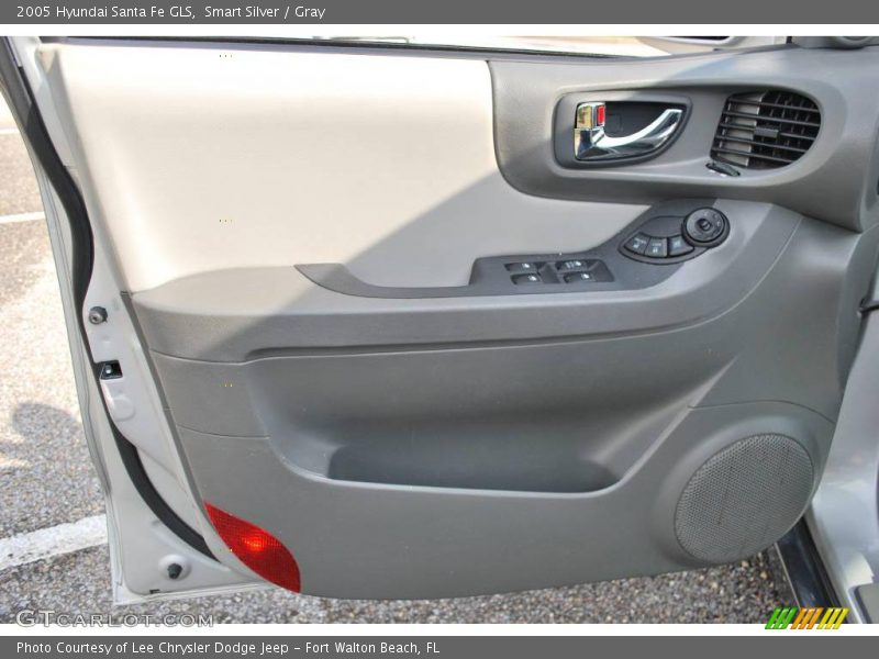 Smart Silver / Gray 2005 Hyundai Santa Fe GLS