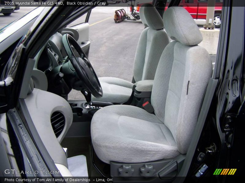 Black Obsidian / Gray 2005 Hyundai Santa Fe GLS 4WD