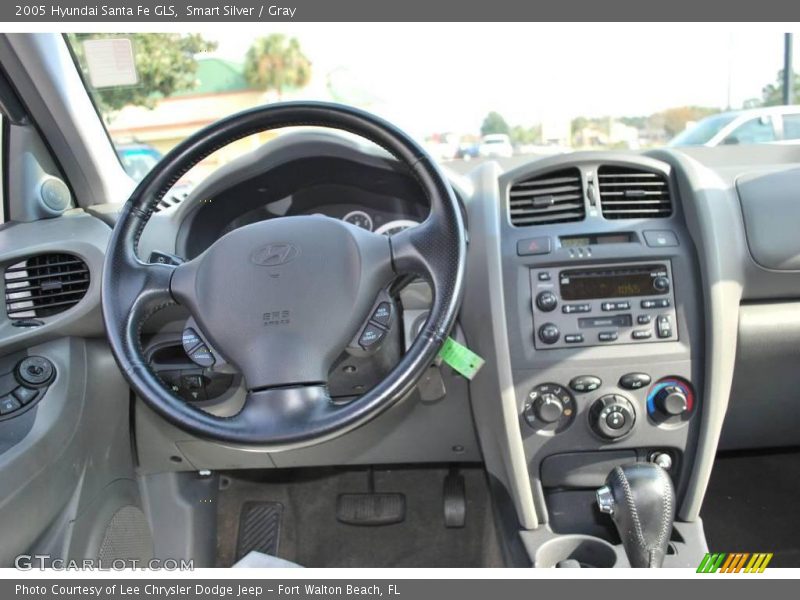 Smart Silver / Gray 2005 Hyundai Santa Fe GLS