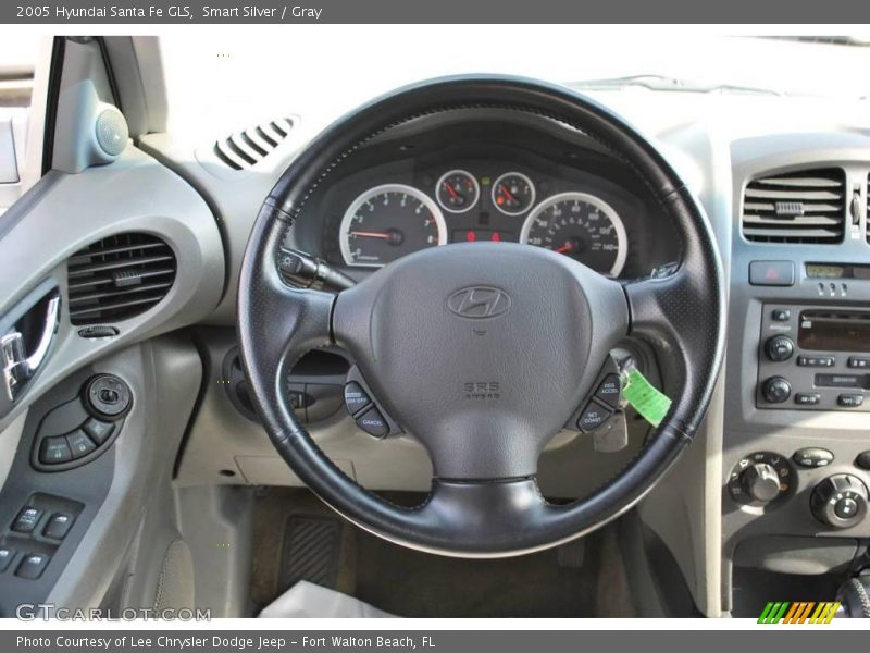 Smart Silver / Gray 2005 Hyundai Santa Fe GLS