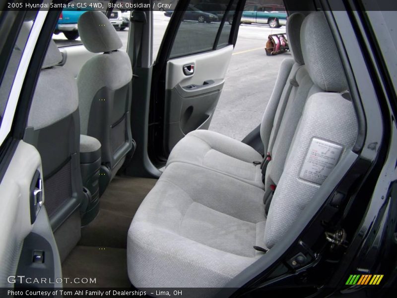 Black Obsidian / Gray 2005 Hyundai Santa Fe GLS 4WD