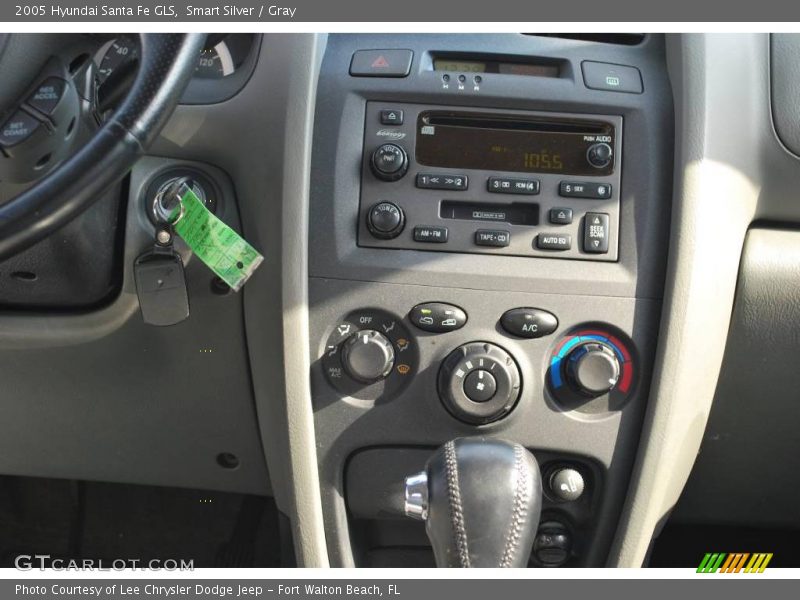 Smart Silver / Gray 2005 Hyundai Santa Fe GLS