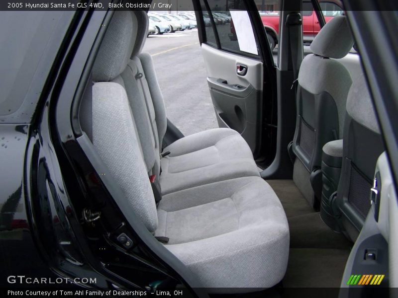 Black Obsidian / Gray 2005 Hyundai Santa Fe GLS 4WD