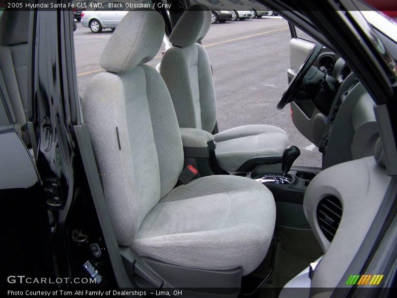 Black Obsidian / Gray 2005 Hyundai Santa Fe GLS 4WD