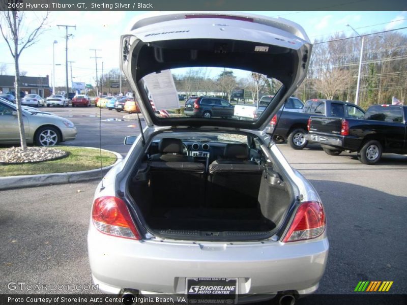 Sterling Silver / Black 2005 Hyundai Tiburon GT