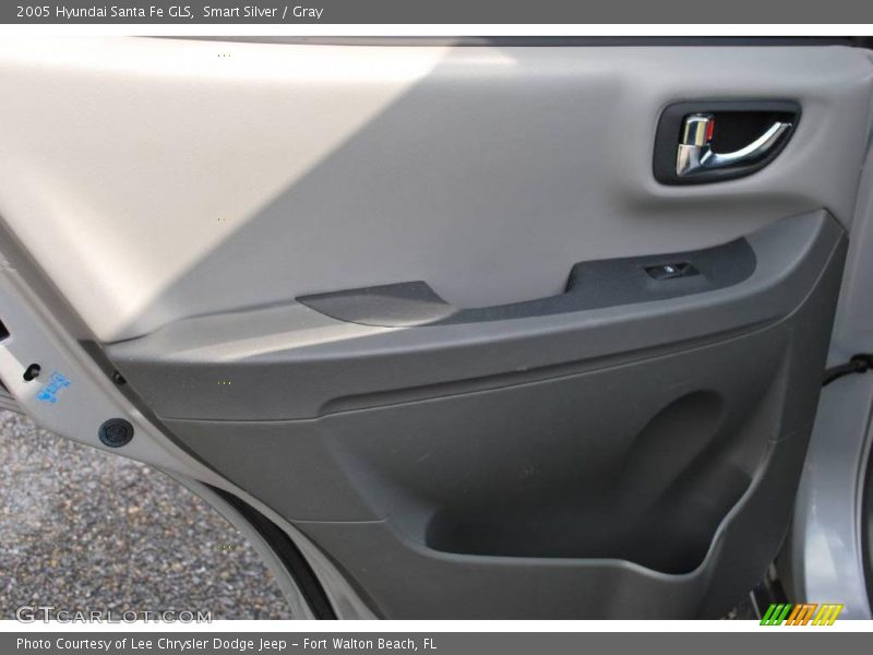 Smart Silver / Gray 2005 Hyundai Santa Fe GLS