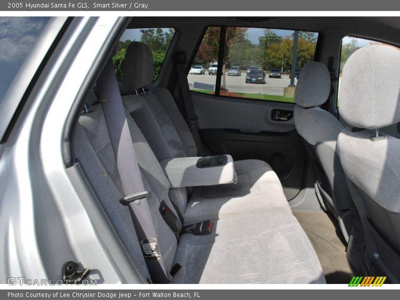 Smart Silver / Gray 2005 Hyundai Santa Fe GLS