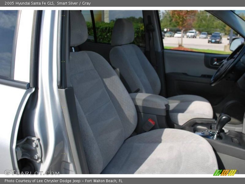 Smart Silver / Gray 2005 Hyundai Santa Fe GLS